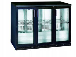 Lodówka Na Napoje Barowa 3-drzwiowa 314 L Technica