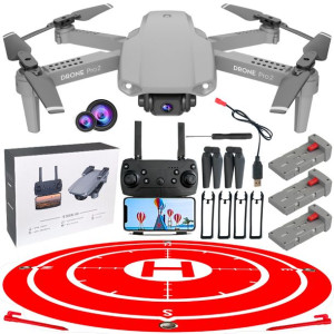 MEGA ZESTAW Profesjonalny DRON z KAMERĄ E99PRO2 4K