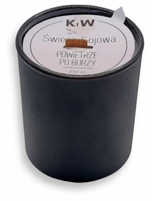 Świeca Sojowa rękodzieło 230 ml Powietrze po burzy