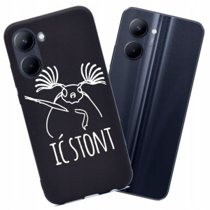 Etui Matowe Matt Case do Reame C33 wzory Nadruki