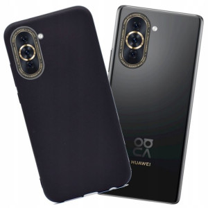 Etui Case black czarne Matowe do Huawei Nova 10