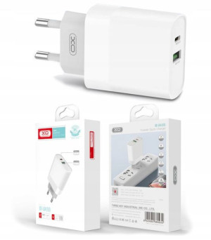 Ładowarka sieciowa XO USB QC USB typ-C PD 20W