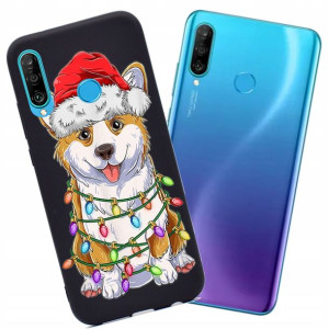 Etui Świąteczne prezent do Huawei P30 Lite wzory