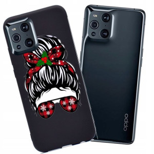 Etui Świąteczne na prezent do Oppo Find X3 wzory