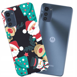 Etui Świąteczne prezent do Motorola Moto E32 wzory