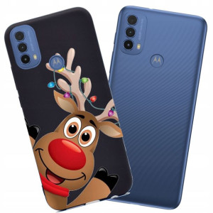 Etui Świąteczne do Motorola Moto E30 E40 wzory