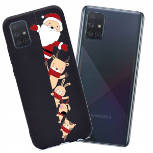 Etui Świąteczne Prezent do Samsung A51 wzory