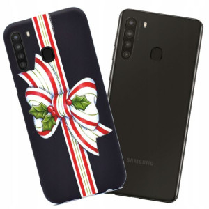 Etui Świąteczne Prezent do Samsung A21 wzory