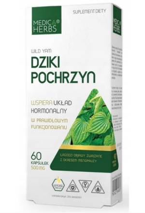 Medica Herbs dziki pochrzyn 500 mg 60 kap
