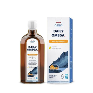 OSAVI Kwasy Omega-3 1600mg EPA DHA cytryna 250ml