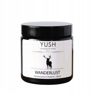 Yush Świeca sojowa Wanderlust owocowa vege 120 ml