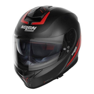Kask NOLAN N80-8 STAPLE BLACK/RED czerwony GRATISY
