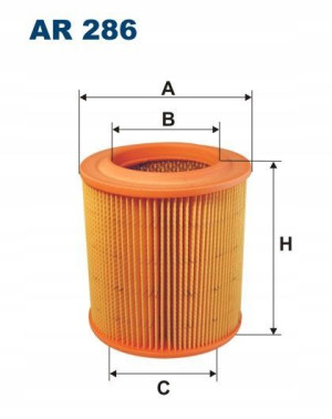 AR 286 FILTRON Filtr powietrza
