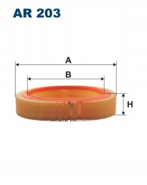 AR 203 FILTRON Filtr powietrza
