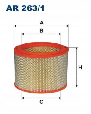 AR 263/1 FILTRON Filtr powietrza