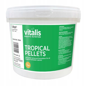 Vitalis Tropical Pellets Xs 1mm 1.8kg 3,8l