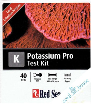 Red Sea Potassium Pro Test na Potas