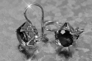 Rosyjskie kolczyki z 14k 585 różowego złota vec142 aleksandryt rubin szmara