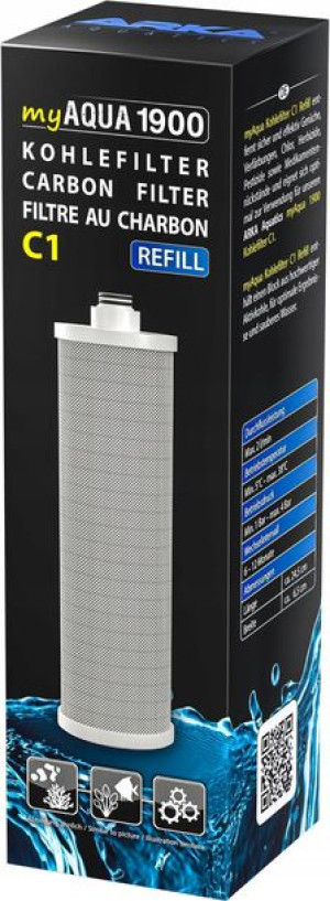 Arka Myaqua1900 Carbon Filter C1 Refill Wkład