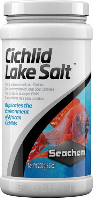 Seachem Cichlid Lake Salt 250g - sól dla pielęgnic