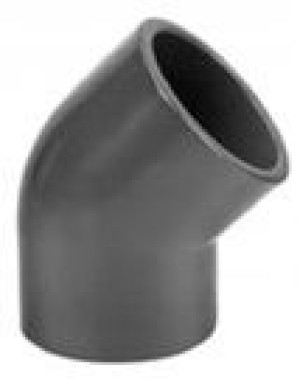 Kolanko 45 PVC 20 mm