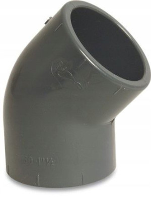 Kolanko 45 PVC 16 mm