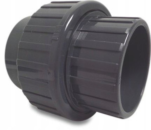 Śrubunek (dwuzłączka) PVC 16 mm