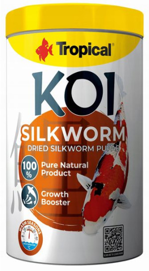 Koi Silkworm Dried Silkworm Pupae 1000ml/330g
