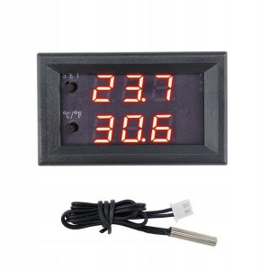 Termostat 12V W2 z regulatorem temperatury