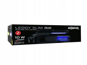 Aquael Leddy Slimduo 10w Sunny & Plant Czarna