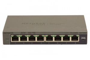 Switch pzełącznik Netgear ProSafe GS108E-300PES 8-portowy gigabitowy