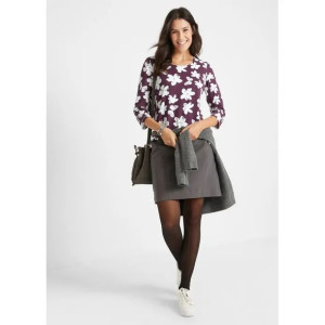 Bawełniana Bluzka Z Kwiatowym Wzorem 36-38 956974