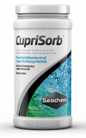 Seachem CupriSorb 250ml usuwa metale