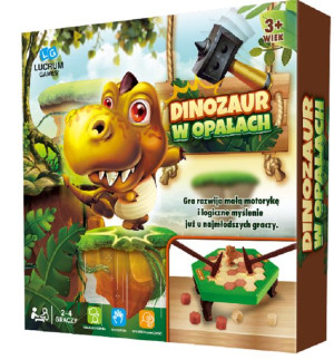 LucrumGame DINOZAUR W OPAŁACH (pingwin na lodzie2)