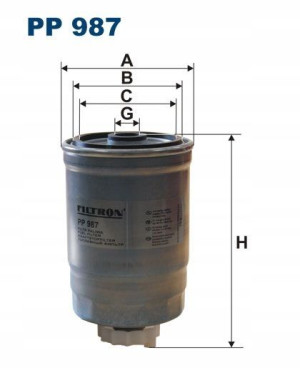 PP 987 FILTRON Filtr paliwa