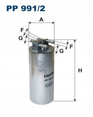 PP 991/2 FILTRON Filtr paliwa