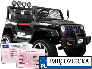SAMOCHÓD ELEKTRYCZNY dla dzieci RAPTOR DRIFTER AUTO NA AKUMULATOR pilot