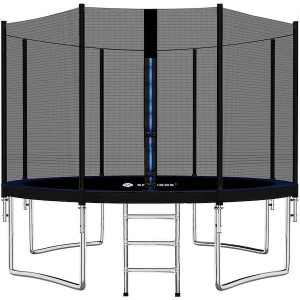 Trampolina ogrodowa dla dzieci 12 FT z siatką, 365 cm