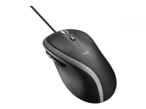 Logitech Advanced Corded Mouse M500s Mysz Optyczna, Przewodowa, Czarna