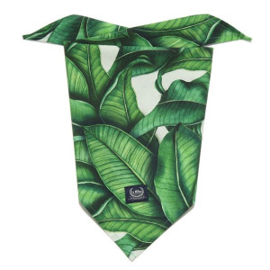 LA MILLOU Chustka trójkatna Banana Leaves