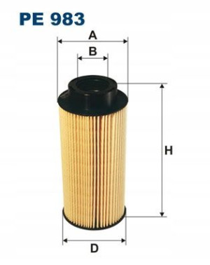 PE 983 FILTRON Filtr paliwa