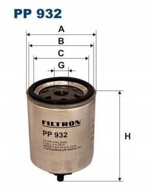 PP 932 FILTRON Filtr paliwa