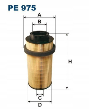 PE 975 FILTRON Filtr paliwa