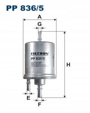 PP 836/5 FILTRON Filtr paliwa