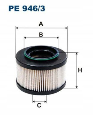 PE 946/3 FILTRON Filtr paliwa