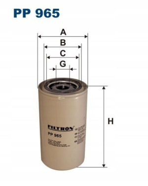 PP 965 FILTRON Filtr paliwa