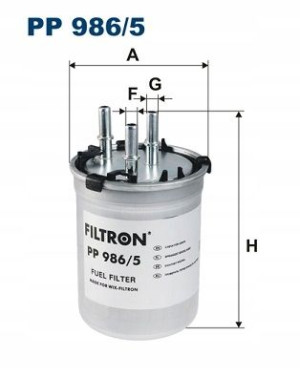 PP 986/5 FILTRON Filtr paliwa
