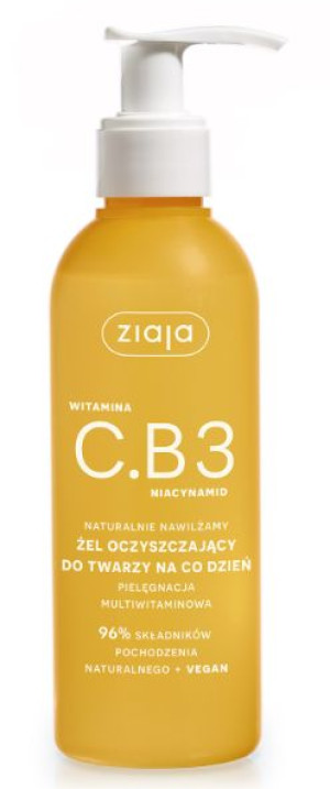 C.B3 Żel oczyszczający do twarzy 190ml Ziaja