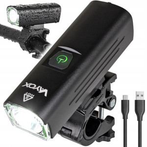 Lampka Rowerowa Przód Led Usb Lampa Przednia Vayox