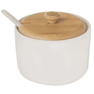 Cukierniczka CUKIERNICA porcelanowa bambusowa